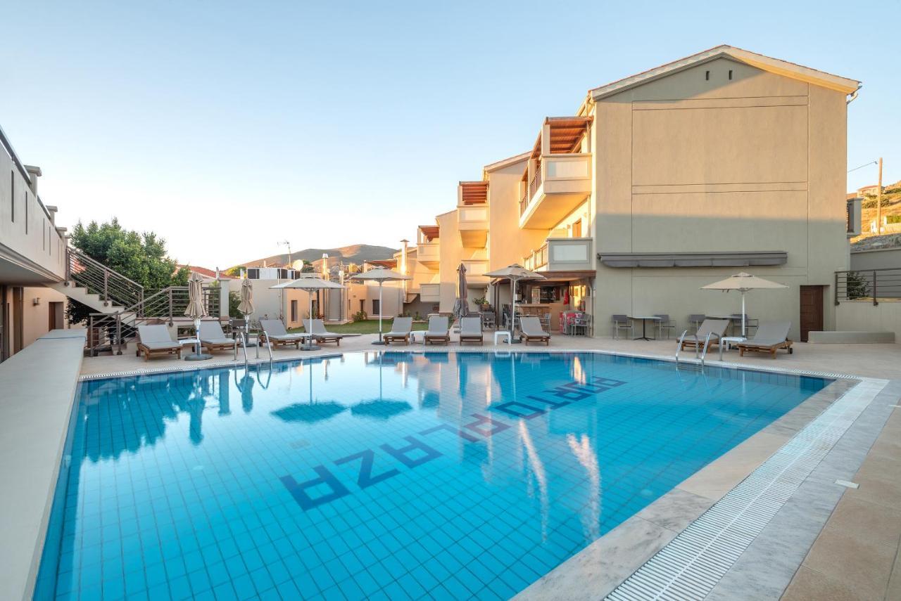 Porto Plaza Hotel Agios Ioannis Kaspaka ภายนอก รูปภาพ