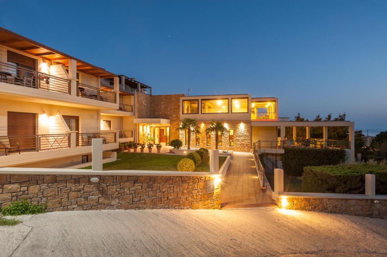 Porto Plaza Hotel Agios Ioannis Kaspaka ภายนอก รูปภาพ