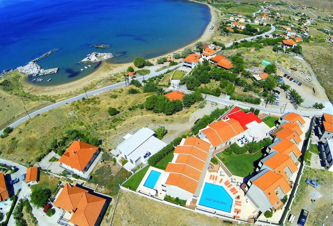 Porto Plaza Hotel Agios Ioannis Kaspaka ภายนอก รูปภาพ