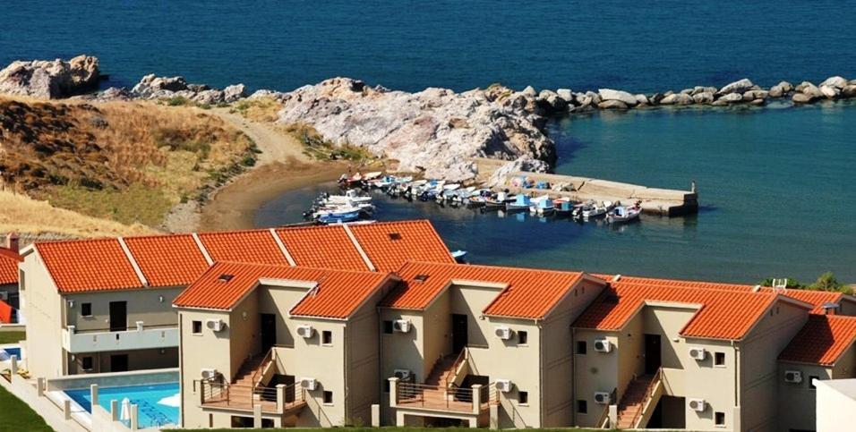 Porto Plaza Hotel Agios Ioannis Kaspaka ภายนอก รูปภาพ