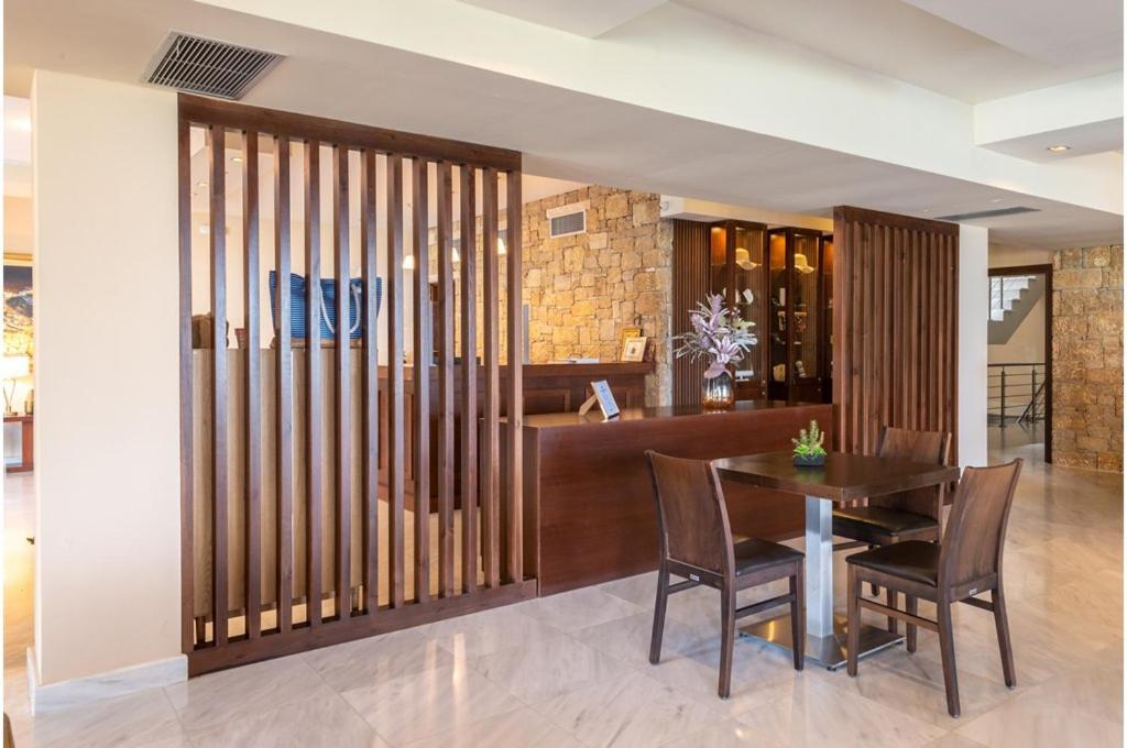 Porto Plaza Hotel Agios Ioannis Kaspaka ภายนอก รูปภาพ