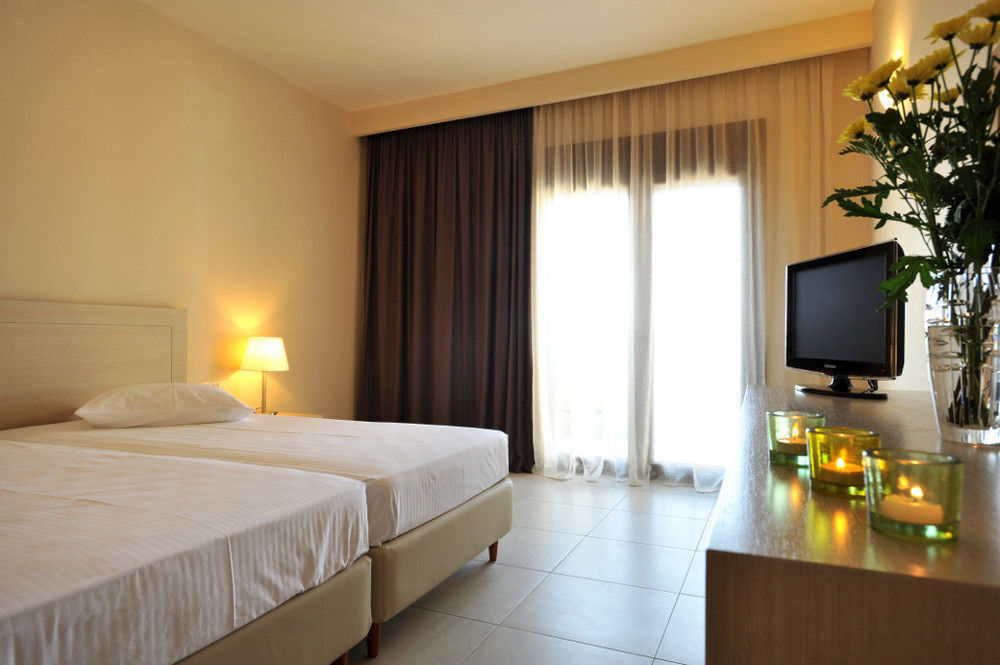 Porto Plaza Hotel Agios Ioannis Kaspaka ภายนอก รูปภาพ