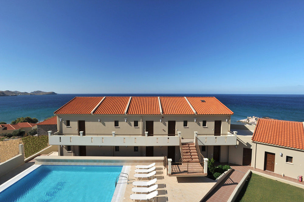 Porto Plaza Hotel Agios Ioannis Kaspaka ภายนอก รูปภาพ