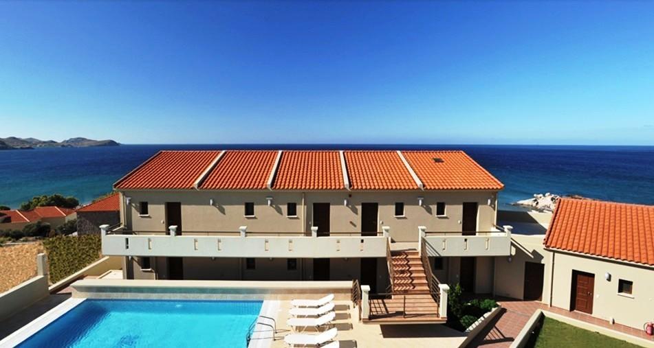 Porto Plaza Hotel Agios Ioannis Kaspaka ภายนอก รูปภาพ