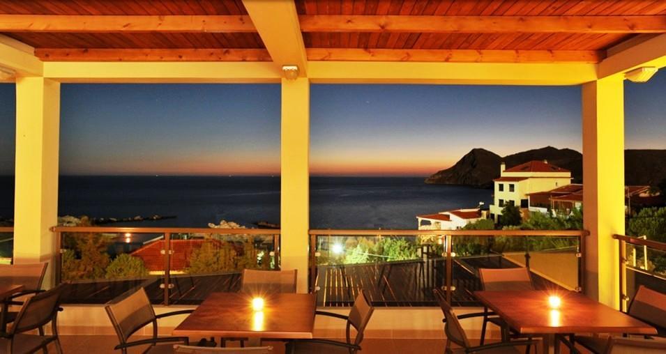 Porto Plaza Hotel Agios Ioannis Kaspaka ภายนอก รูปภาพ