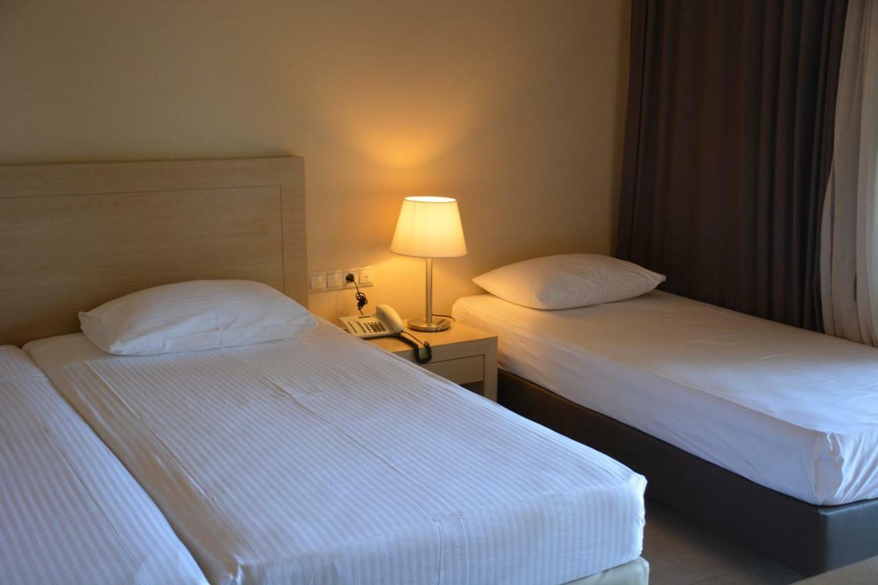 Porto Plaza Hotel Agios Ioannis Kaspaka ภายนอก รูปภาพ