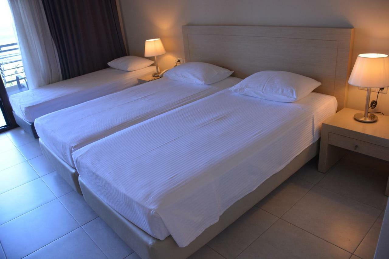Porto Plaza Hotel Agios Ioannis Kaspaka ภายนอก รูปภาพ